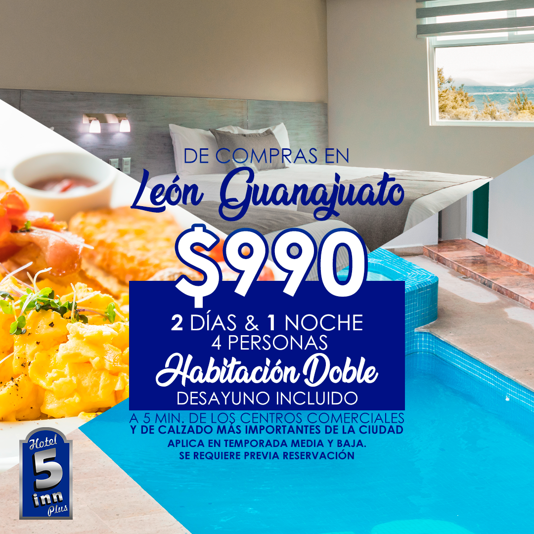 VISITA LEÓN HOTEL 5INN PLUS